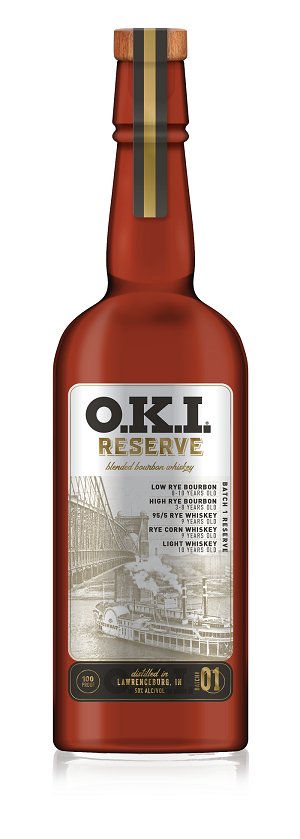 O.K.I. Reserve Blended Bourbon Whiskey Batch 01