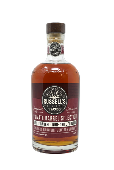 Russell's Reserve Single Barrel Kentucky Straight Bourbon Whiskey 110 Proof #21-0344 - Selected by Seelbach's & Mover and Shaker Co.