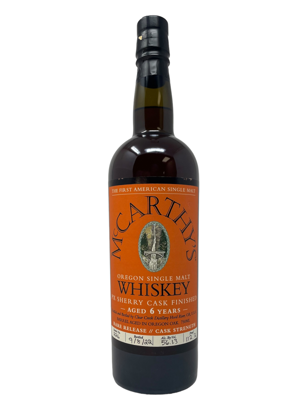 McCarthy's Rare Release 6-Year 112.2 Proof Single Malt PX Sherry Cask Finish