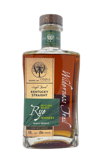 Wilderness Trail Rye Whiskey 106 Proof 17D20-3 - Selected by r/bourbon