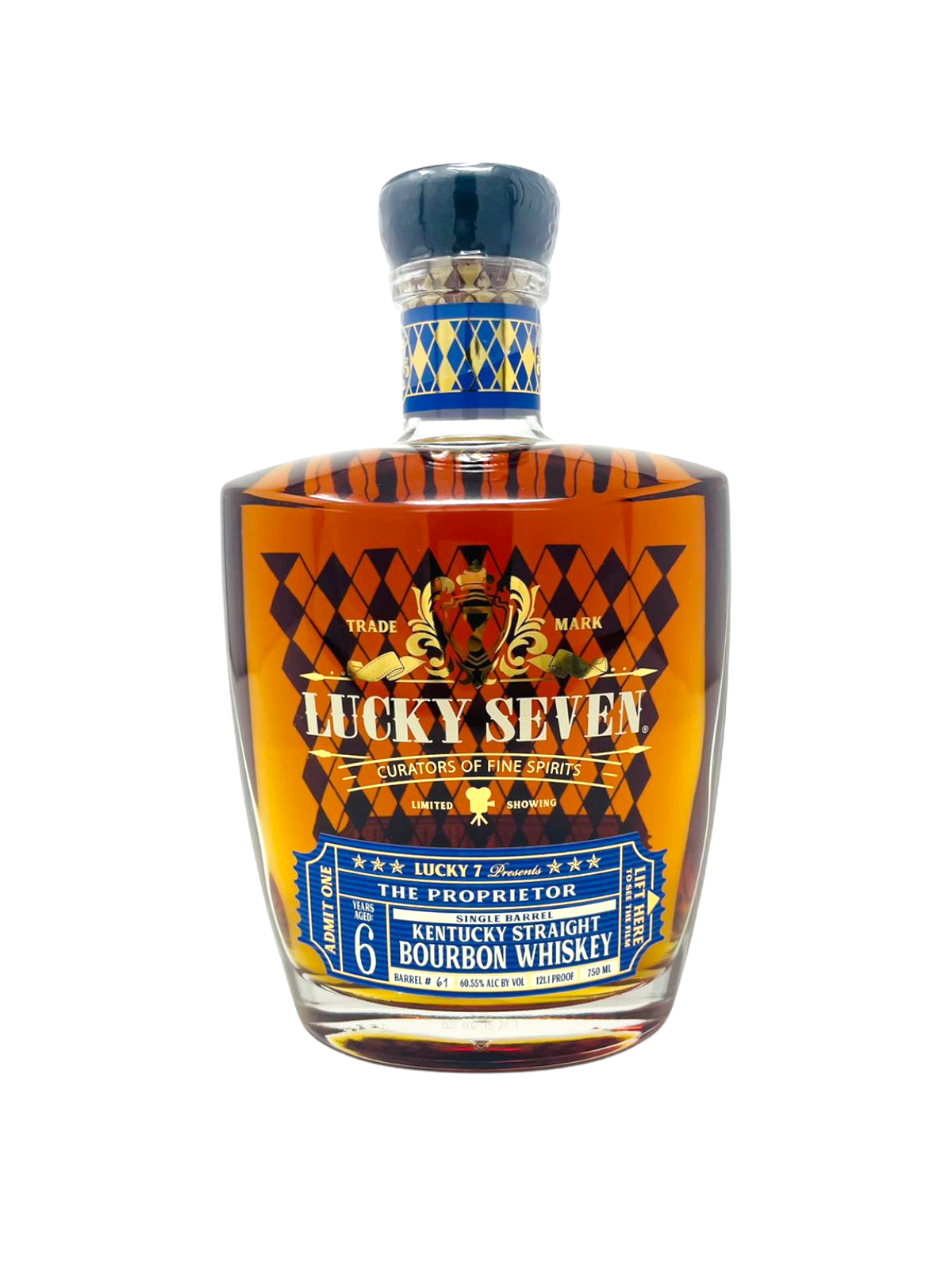 希少 未開栓 KENTUCKY PRINCE SOURMASH 101PROOF Lucky Seven Spirits -The Proprietor Single Barrel #61 121.1 Proof