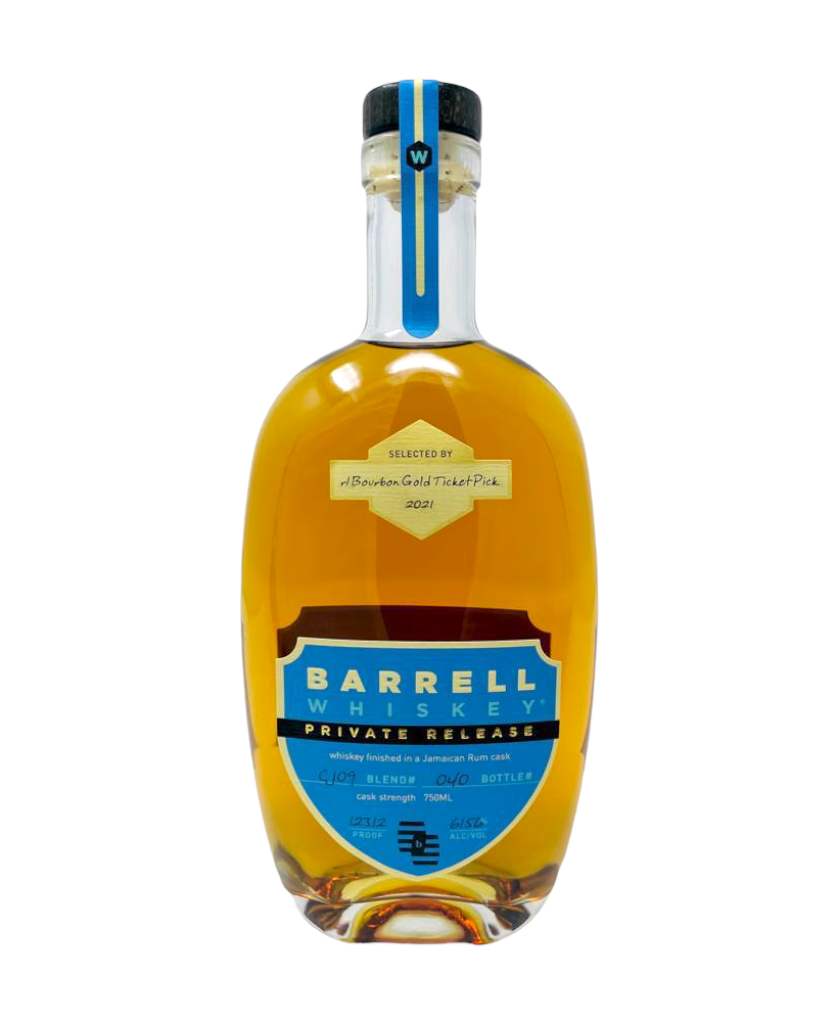 Barrell Craft Spirits Private Release Jamaican Rum Finished Whiskey CJ09 123.12 Proof Selected by R/Bourbon