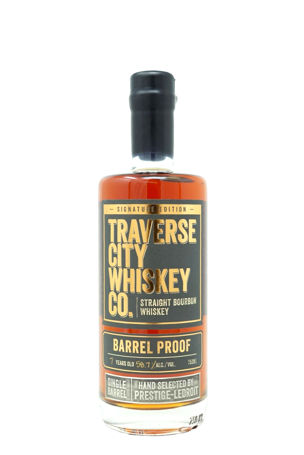 Traverse City Whiskey Co. Barrel Proof Bourbon#21-O964 7-Years 58.7%