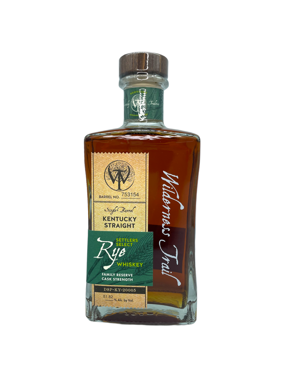 Wilderness Trail Rye Whiskey -  #753154 51.82% - Selected by MFB