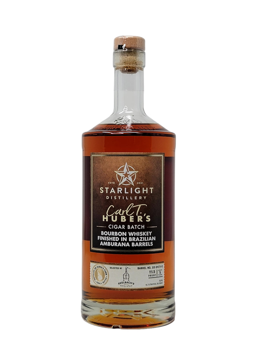 Starlight Distillery Amburana Barrel Finished Bourbon  #22-2473-2 111.5 Proof - Selected by Seelbach's