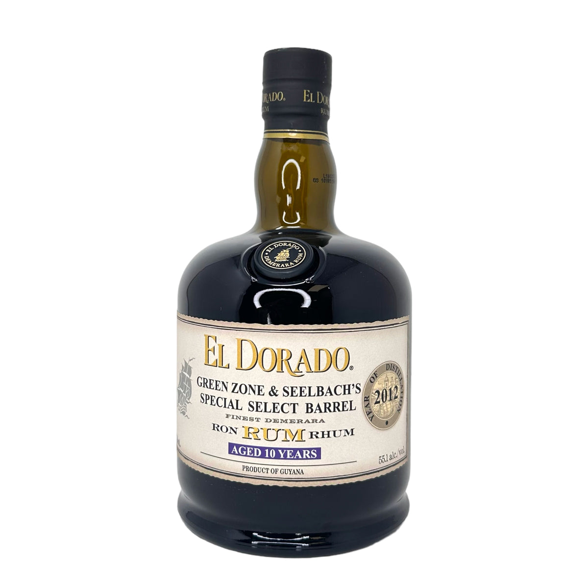 El Dorado Demerara 10-Years Rum - Selected by Seelbach's and Green Zone