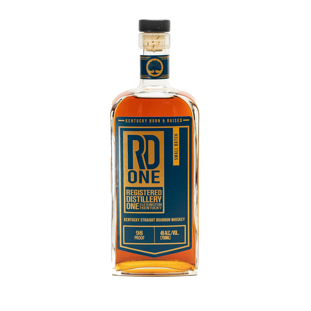 RD1 Spirits KY Straight Bourbon Whiskey 98 Proof