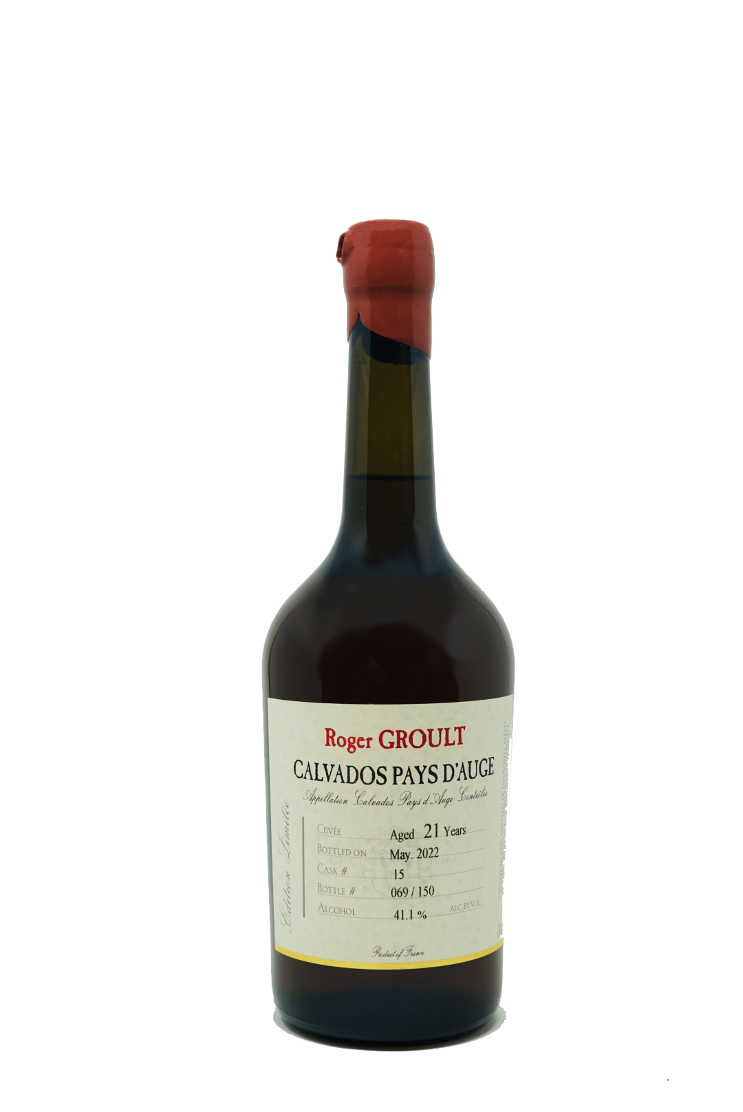 Roger Groult 21-Year Calvados - Selected by Aficionado's