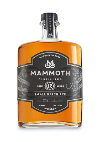 Mammoth Distilling Borrowed Time 12-Year Small Batch Rye