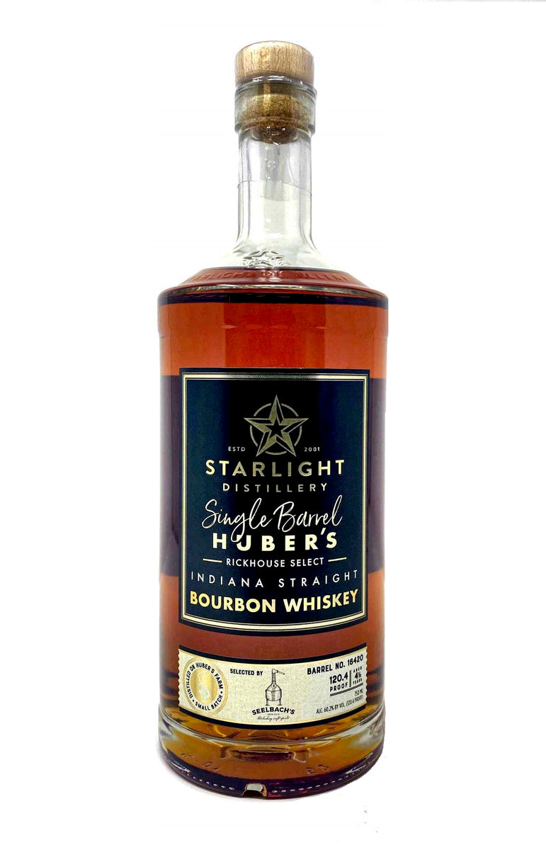 Starlight Distillery Single Barrel Bourbon - Selected by Seelbach's #16420