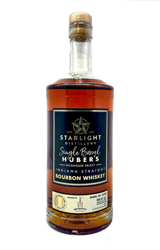 Starlight Distillery Single Barrel Bourbon - Selected by Seelbach's #16420