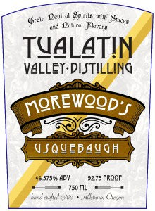 Tualatin Valley Distilling Morewood's Usquebaugh