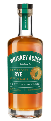 Whiskey Acres Bottle in Bond Rye