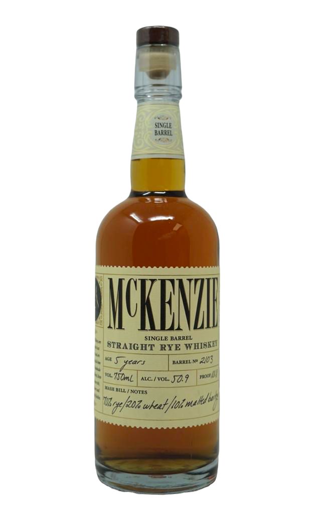 McKenzie Single Barrel 5-Year 101.8 Proof #2103 Wheated Rye - Selected by Allview/Drug City/Seelbach's