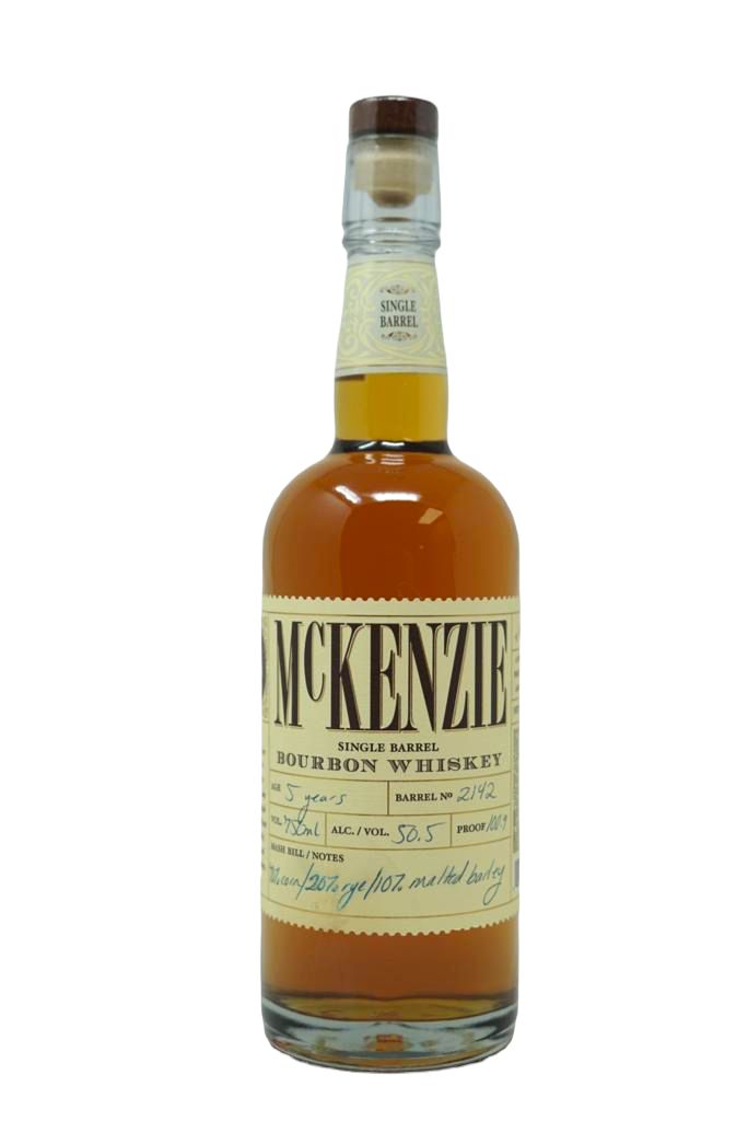 McKenzie Single Barrel Bourbon #2142 5-Year 100.9 proof Selected by Seelbach's