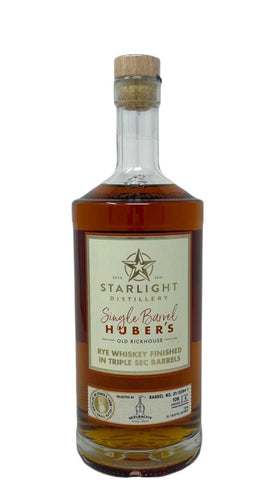 Starlight Distillery Triple Sec Finished Rye Selected by Seelbach's