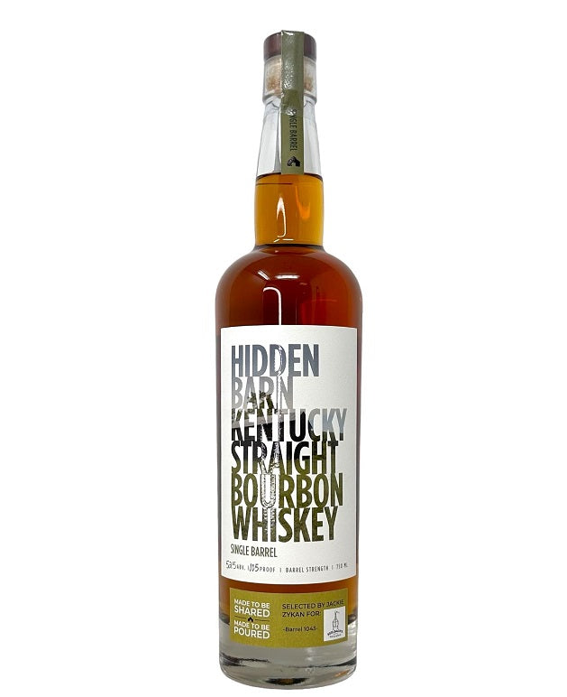 Hidden Barn Kentucky Straight Bourbon Single Barrel #1043 105 proof  - Selected for Seelbach's