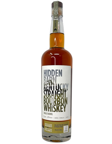 Hidden Barn Kentucky Straight Bourbon Single Barrel #1030 104 proof  - Selected for Seelbach's