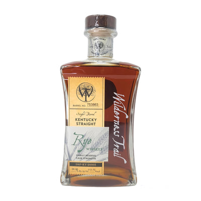 Wilderness Trail Single Barrel Rye Whiskey "Thank You" #753863 - Selected by Jack Rose Dining Saloon