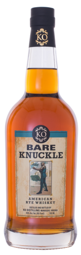 KO Distilling Bare Knuckle Straight Rye Whiskey