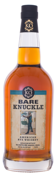 KO Distilling Bare Knuckle Straight Rye Whiskey