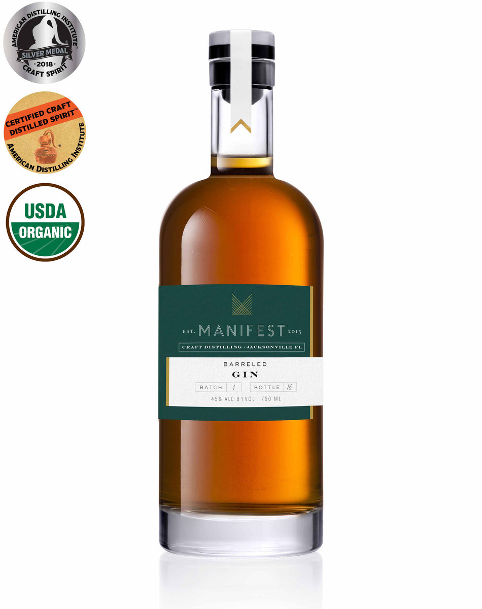 Manifest Distilling Barreled Gin - 750 ml