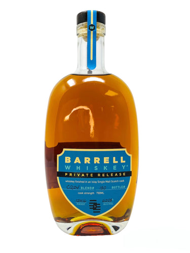 Barrell Bourbon Private Release Islay Single Malt Scotch Cask Finished CQ24 124.16 Proof - Selected by Breaking Bourbon