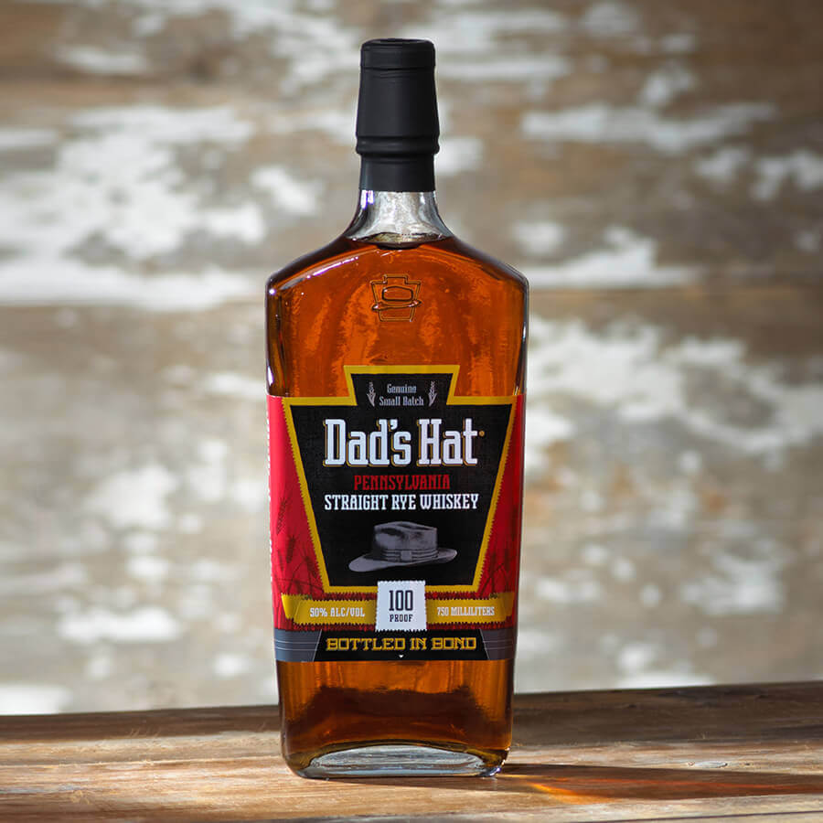 Dad's Hat Bottled in Bond Straight Rye Whiskeyのボトル画像