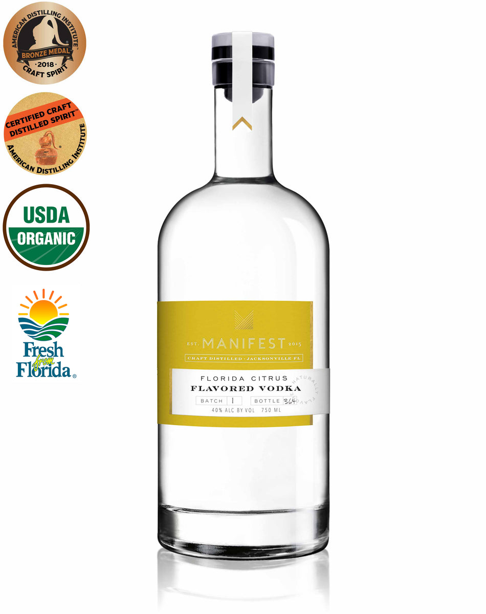 Manifest Distilling Citrus Vodka - 750ml