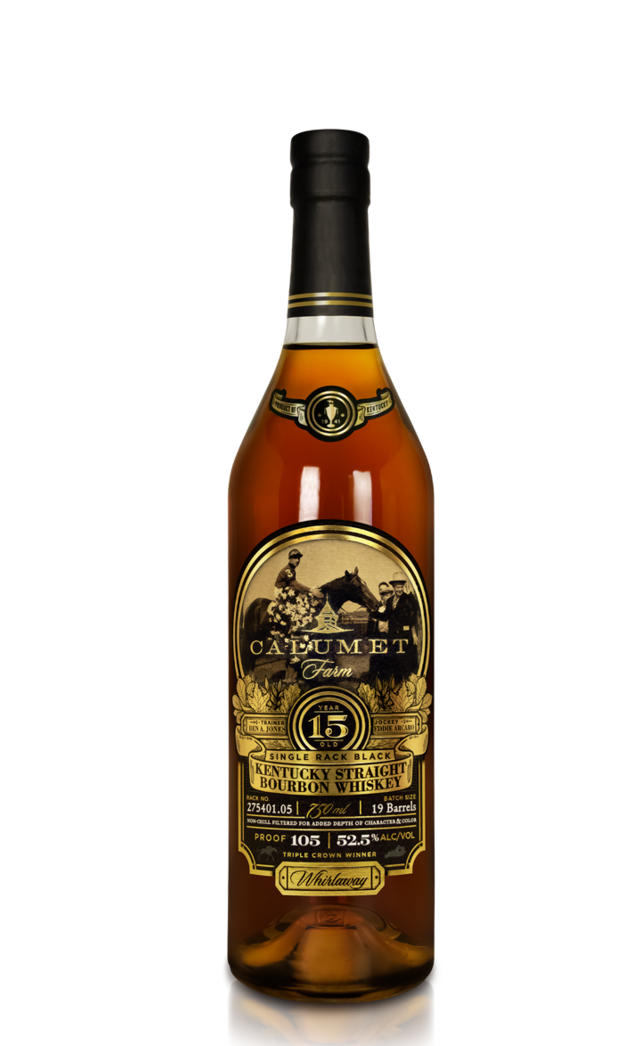 Calumet Farm Single Rack Black 15 Year Oldのボトル画像