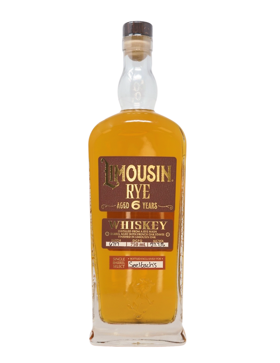 Dancing Goat Distillery Limousin Rye Single Barrel "Spiced Rum" #6717 57.7% - Selected by Seelbach's