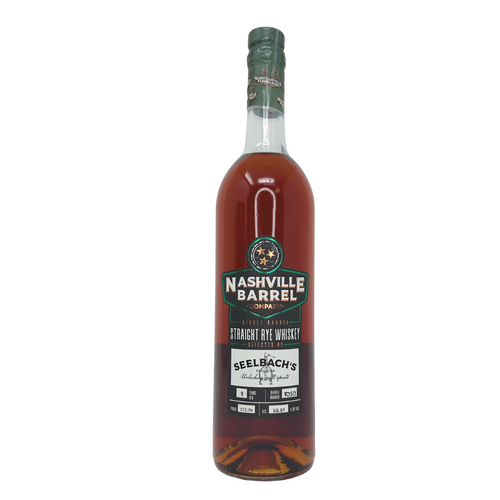 Nashville Barrel Co. #7030 7 Year Rye - Selected by Seelbach's