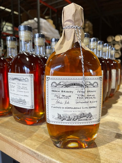 High Wire Peach Brandy Finished in Matthiasson Flora Casks