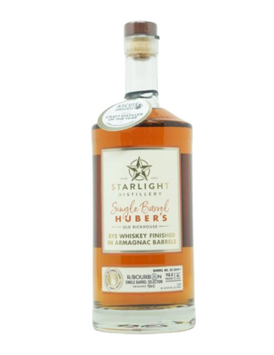 Starlight Distillery Armagnac Finished Rye Whiskey 112.2 #22-2041-1 Selected by r/bourbon