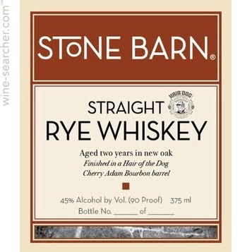 Stone Barn Brandyworks Rye Whiskey