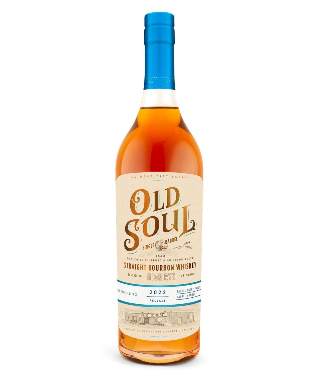 Old Soul 2022 Single Barrel Bourbon 109 Proof