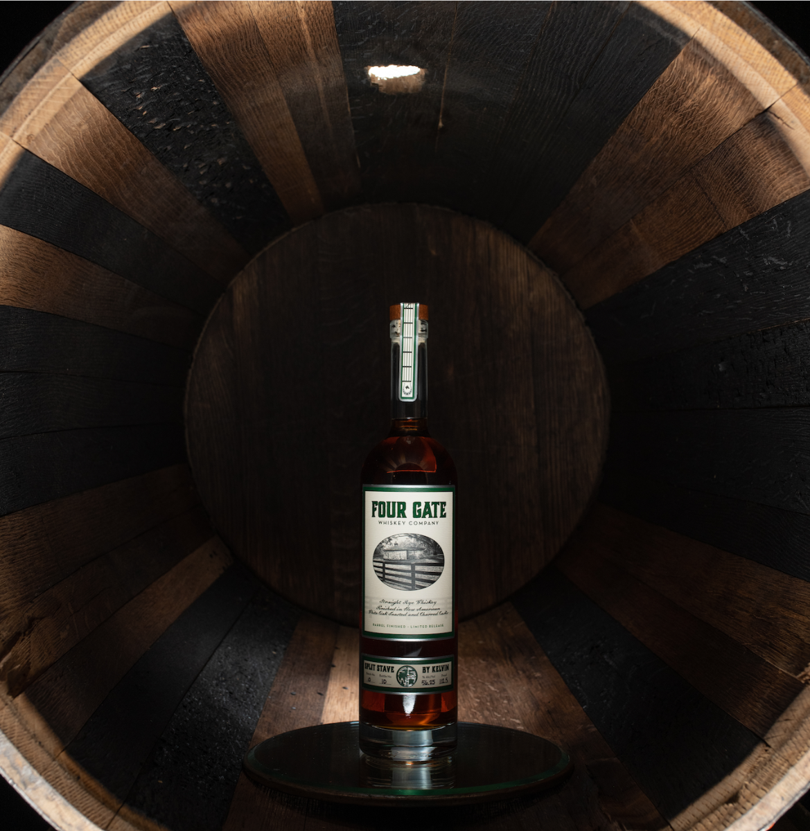 Four Gate Whiskey Company Batch 10 - Split Stave By Kelvin (RYE)