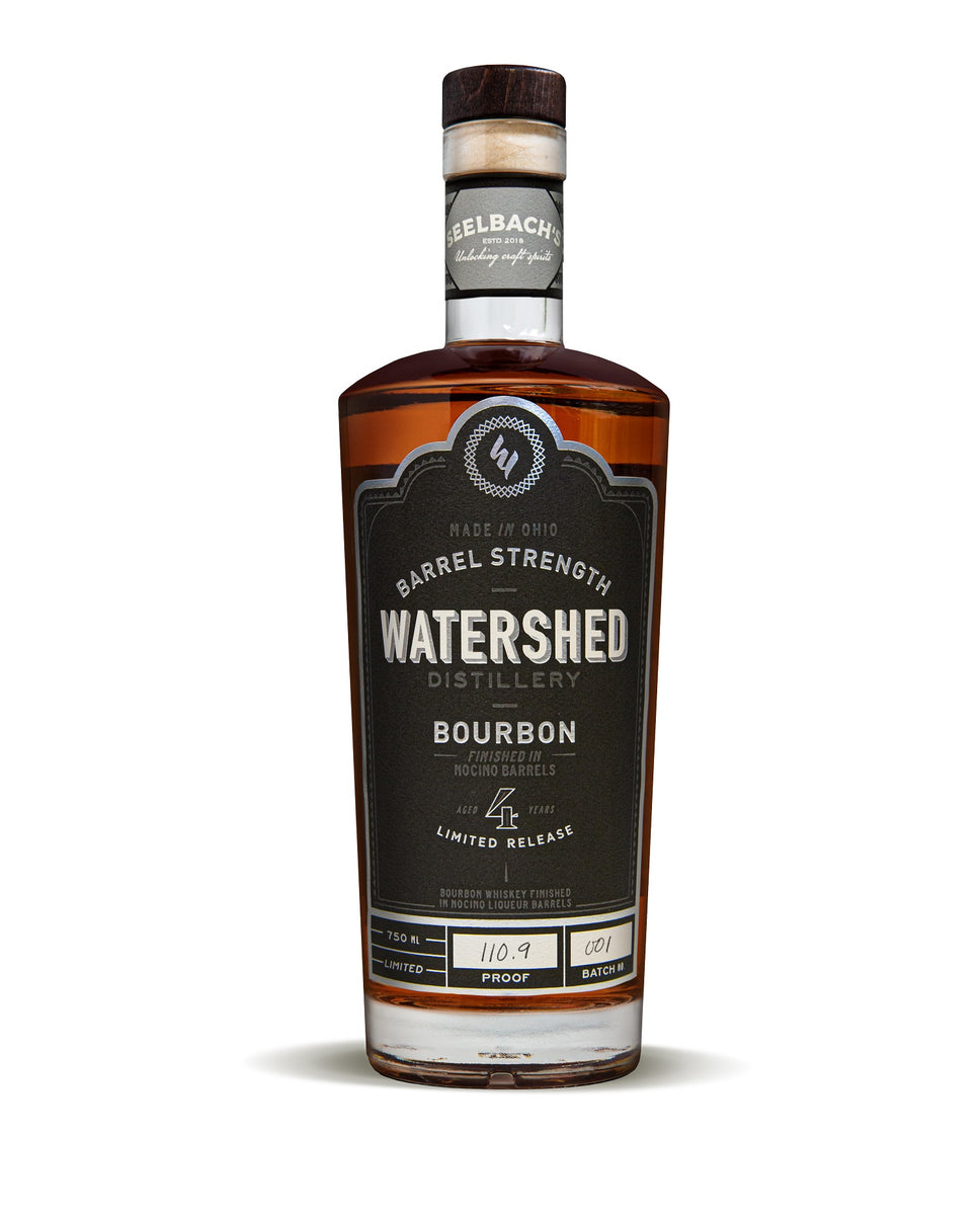 Watershed Distillery Bourbon Finished in Nocino Barrelsのボトル画像