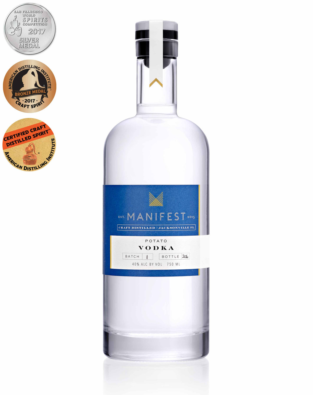 Manifest Distilling Vodka - 750