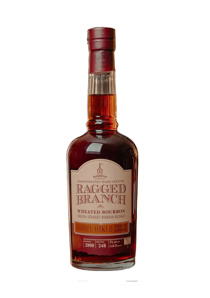 Ragged Branch 7-Year Wheated Double Oaked Bourbon #2800 126.8 Proof - Selected by Seelbach's