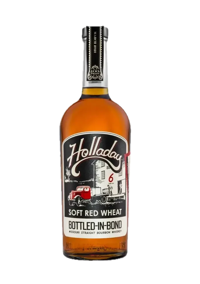 Holladay Soft Red Wheat Bottled In Bond 6 Year Old Straight Bourbon